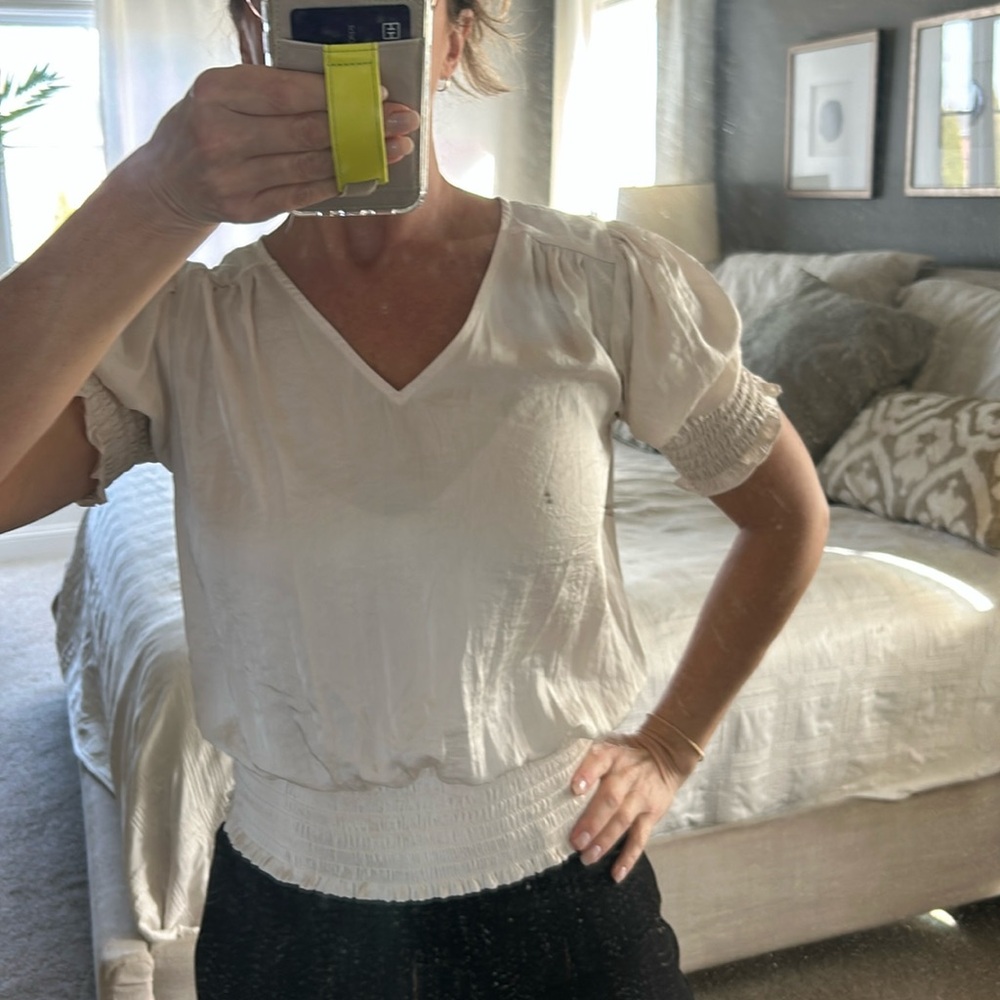 Satin Philosophy blouse.